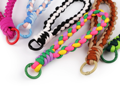 Anhänger | geflochten mit Karabiner