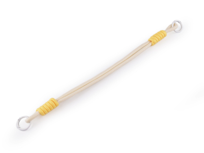 Anhänger doppelt | geflochten mit Karabiner