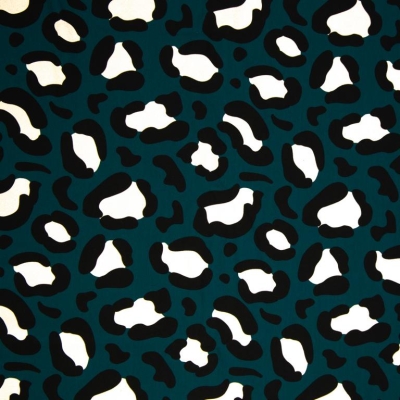 French Terry mit Modal | Sandra | RießenLEO Petrol