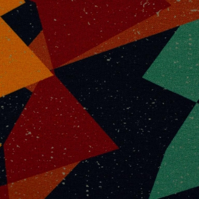 French Terry Panel | WILD CHILD by bienvenido colorido | Marineblau Schwarz