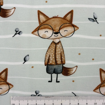 French Terry | Eigenproduktion | Fox Glasses Hellmint