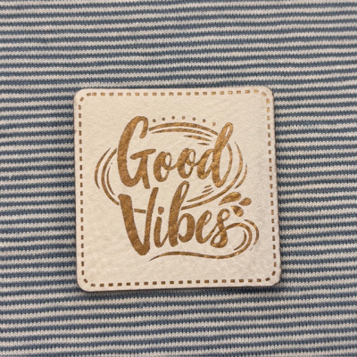Label / Etikett | GOOD VIBES | verschiedene Varianten