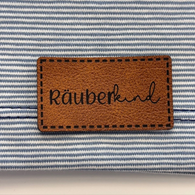 Label / Etikett | RÄUBERKIND | Hellbraun
