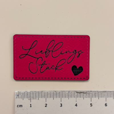 Label / Etikett | Lieblingsstück | Auswahl