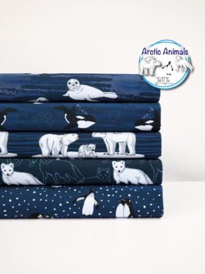 Jersey | ARCTIC Animals by JaTiJu | Polarfuchs Marineblau