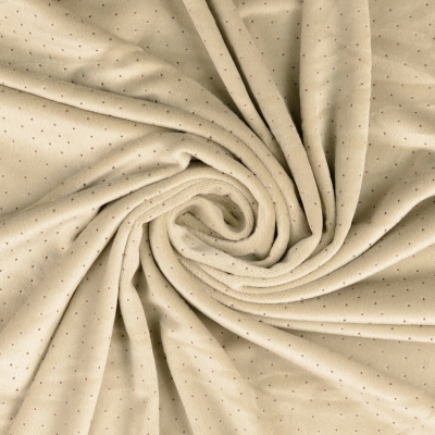 Nicki Stretch Fleece | Punkte | Beige