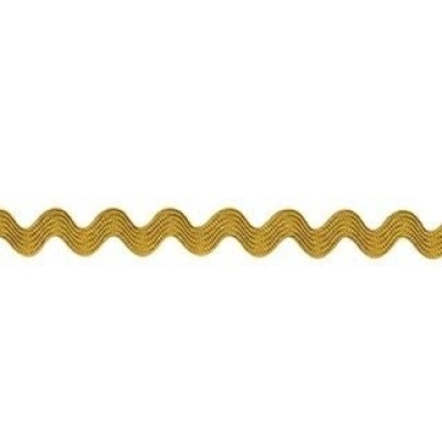 Zackenlitze 4mm | Ocker