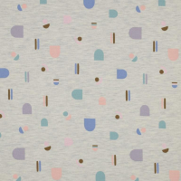 Jersey | ABSTRACT | Motive Ecru meliert