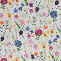 Canvas | Ulrich | Blumen Beige