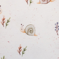 Jersey | Life in the Forest | Schnecken Snails Ecru