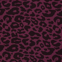 Heavy Sweat | Happy Leo by Cherrypicking | Aubergine Schwarz