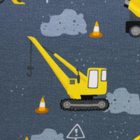 Jersey | Baustelle by JaTiJu | Jeansblau