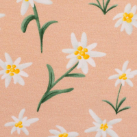 Jersey | Alpenliebe by Mrs.Mint Design | Edelweiß Stiel Aprikot