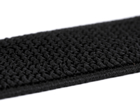 Gummi Gummiband 50mm | schwarz | blau-grau