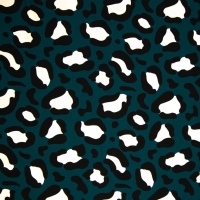 French Terry mit Modal | Sandra | RießenLEO Petrol