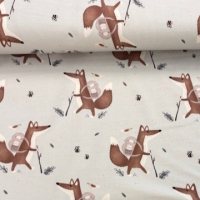 French Terry | Eigenproduktion | Wanderfuchs Eisblau