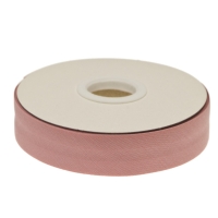 Schrägband uni | 20mm | Altrosa